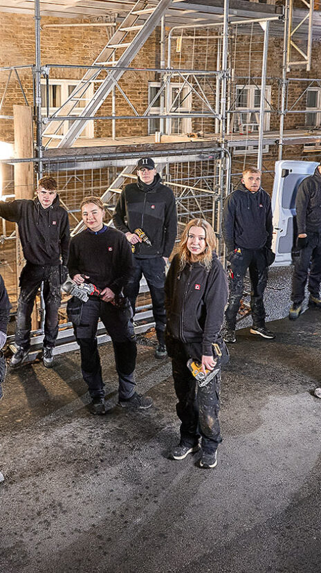 Vi tror på vores lærlinge er fremtiden